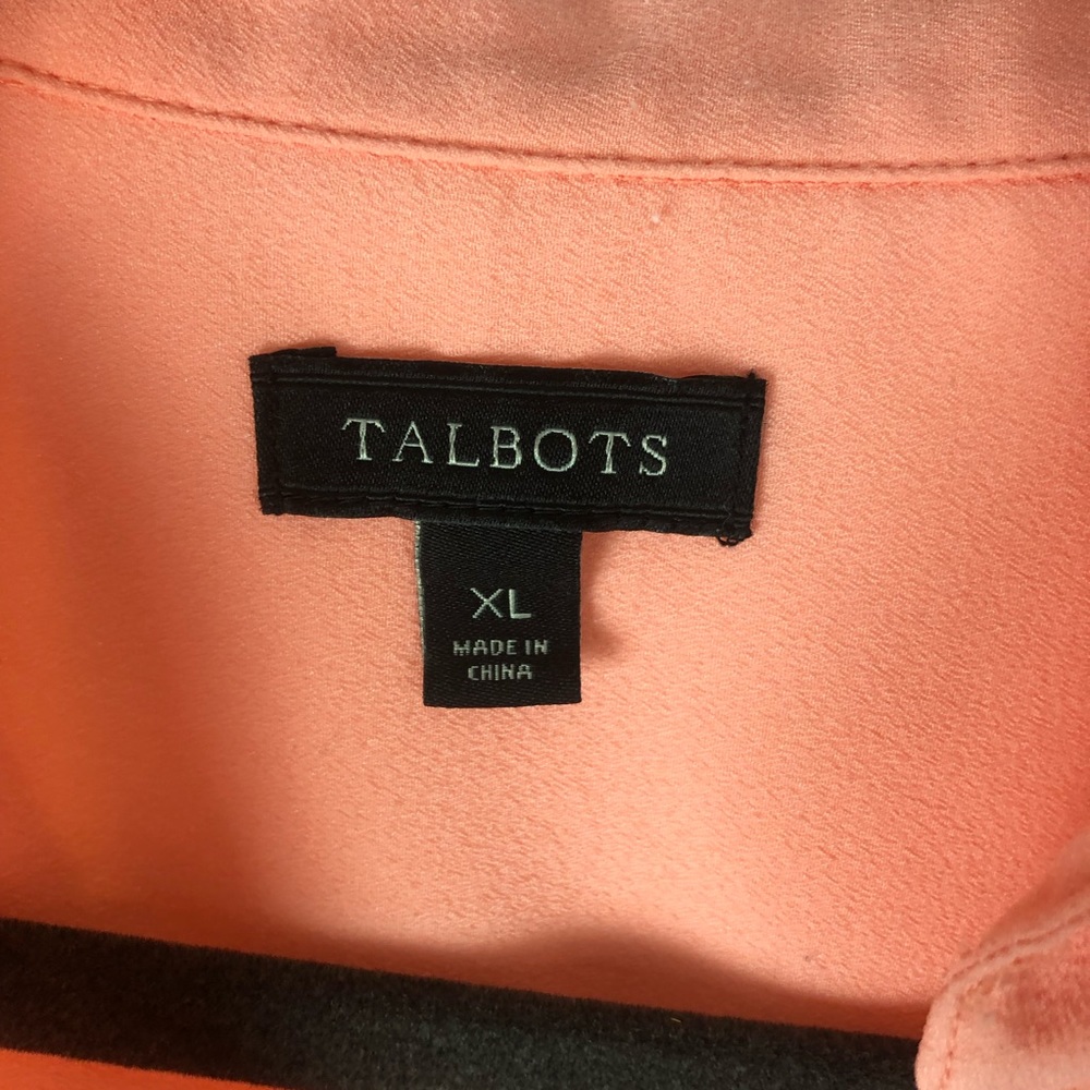Talbots Button Down Size XL - Picture 3 of 4